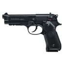 Pistola replica co2 4.5mm blowback c/disparo rafaga beretta 92A1