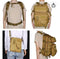 2 en 1: Mochila 40lts y Mariconera 4lts, sistema molle, +compartimento, 2 fondos GJ634