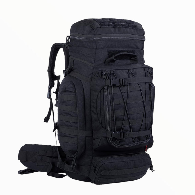 Mochila de marco interno 70Lts camping senderismo sistema molle GJ741