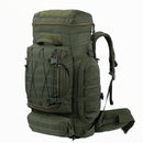 Mochila de marco interno 70Lts camping senderismo sistema molle GJ741