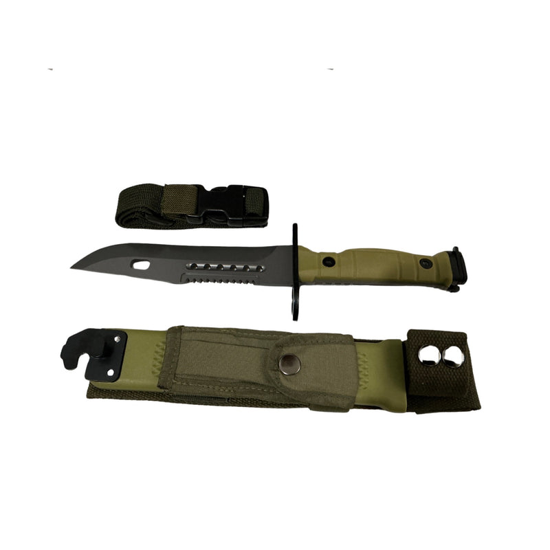 Cuchillo de supervivencia hoja fija con funda JFHK20