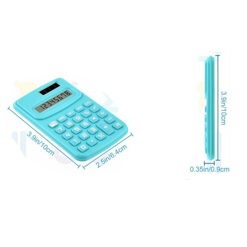 Calculadora de bolsillo solar y batería  JSQ