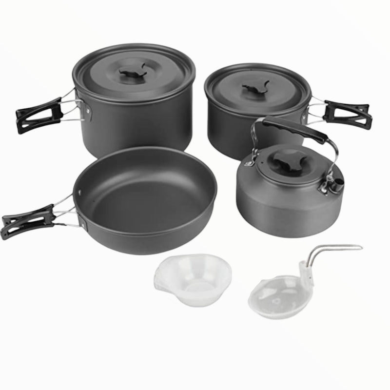 Juegos de utensilios de cocina para senderismos y camping 13 pzs SN114