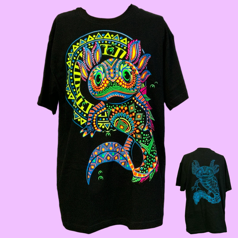 Playeras efecto fluorescente doble estampado 100% Algodón SN135