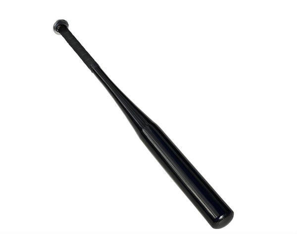 Bate beisbol negro metálico acero pesado 70 cm  SN106