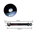 7 en 1: Pulsera Paracord Supervivencia, Luz Led, pedernal..  Sn191