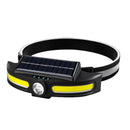 Linterna frontal led solar 45 grados TC3033