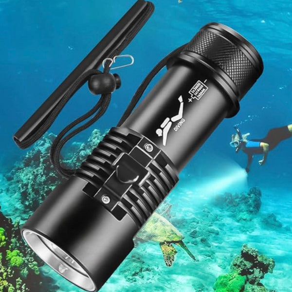 Luz de buceo impermeable 3 pasos VOG120