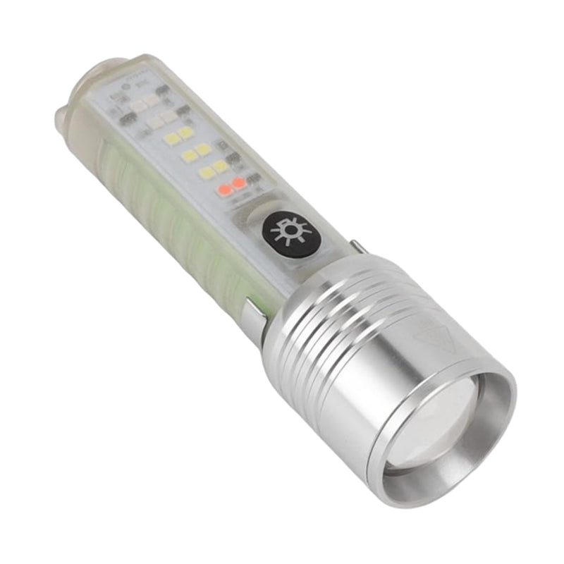 Lampara 8 pasos efecto patrulla luz uv con iman USB  W8081-520A