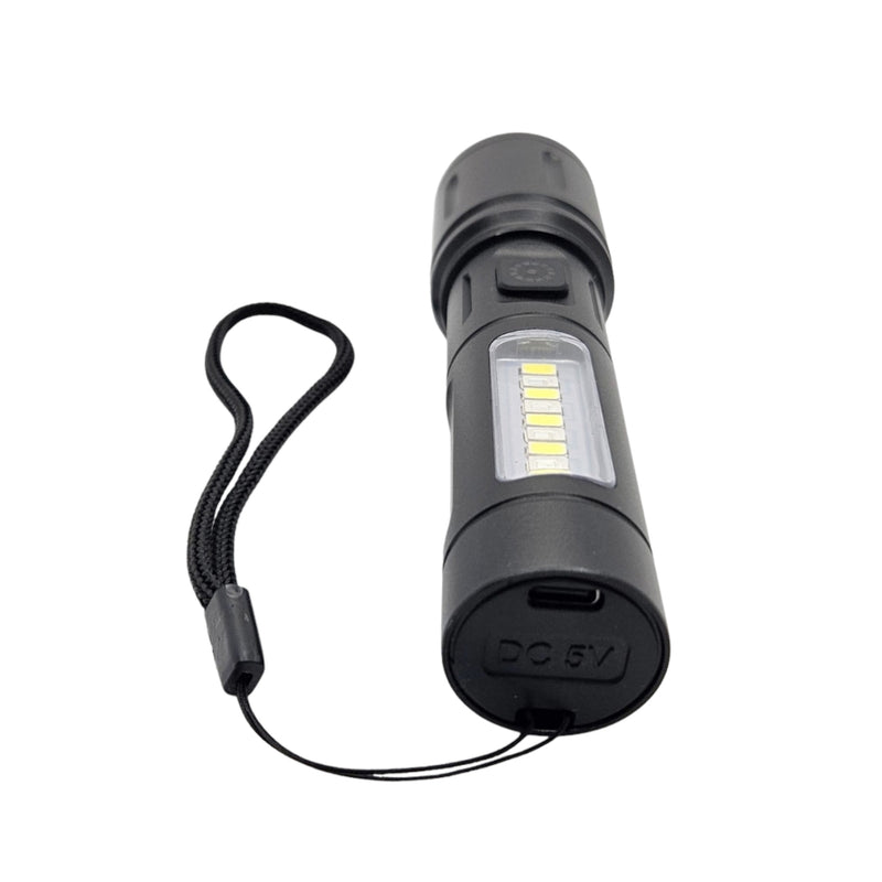 Linterna led efecto patrulla 6 pasos Zoom WL9