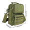 Mochila Táctica Militar Cruzada Multiusos Campismo Ciclista Gjp Wz9060