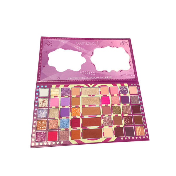 Paleta de sombras 45 colores YY698