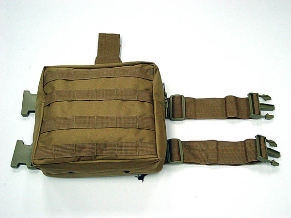 Piernera para cartuchos porta Accesorios, c/ sistema molle, impermeable YB1574