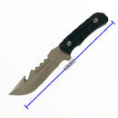 Cuchillo tipo rambo con rompe vidrios Y funda tactica CL69