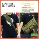 Mochila Táctica Militar Cruzada Campismo 10 litros Calidad Original GJP Wz501