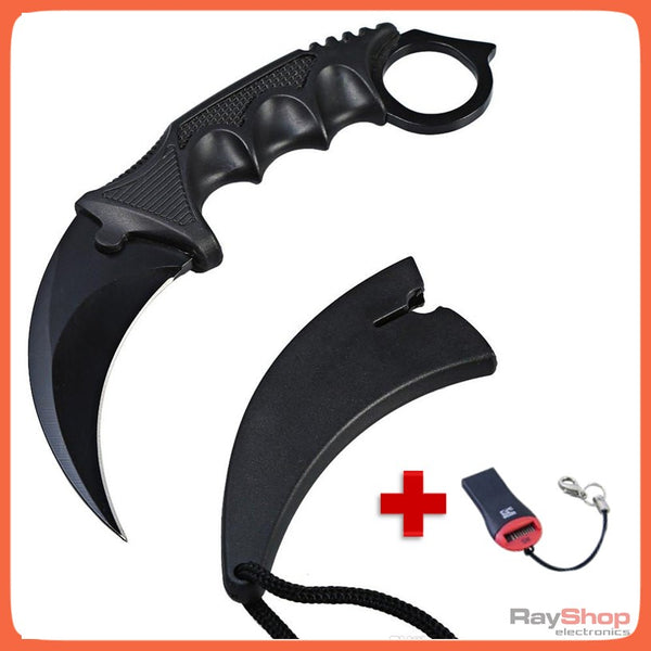 Cuchillo Tipo Karambit De COLORES Survivor Caceria W2-3D