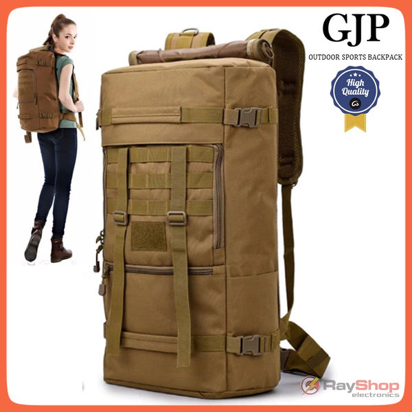 Mochila Táctica Militar Maleta 50 Lts Impermeable Calidad Original Gjp Wz025