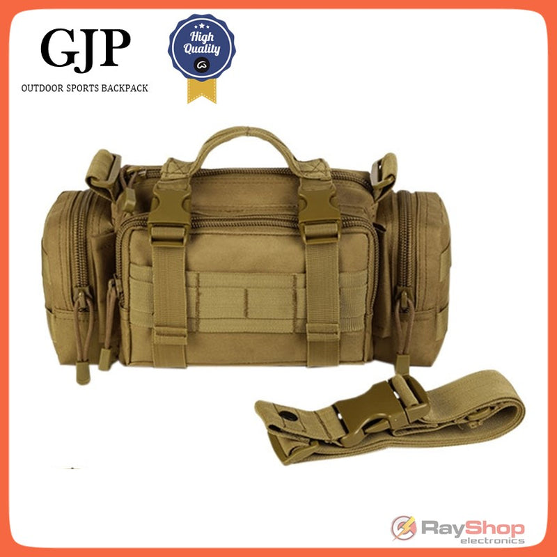 Mochila 3 L Maletín Multiposición Militar Táctica Calidad Original GJP WZ01