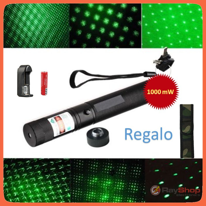 Laser Apuntador 1000 MW, Recargable DT303