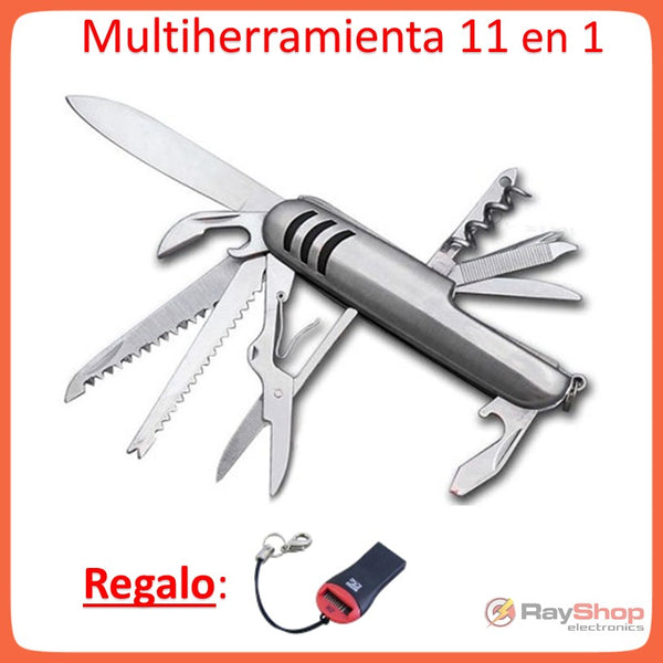 Multiherramienta Acero Inoxidable Llavero Pinza Navaja W321