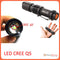 Mini Lámpara Táctica 1000 Lm Cree Led Q5 Con Cono Dt60y