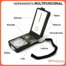 Kit Supervivencia 11 En 1 Brújula Pedernal Termómetro Zt10 / PJ036