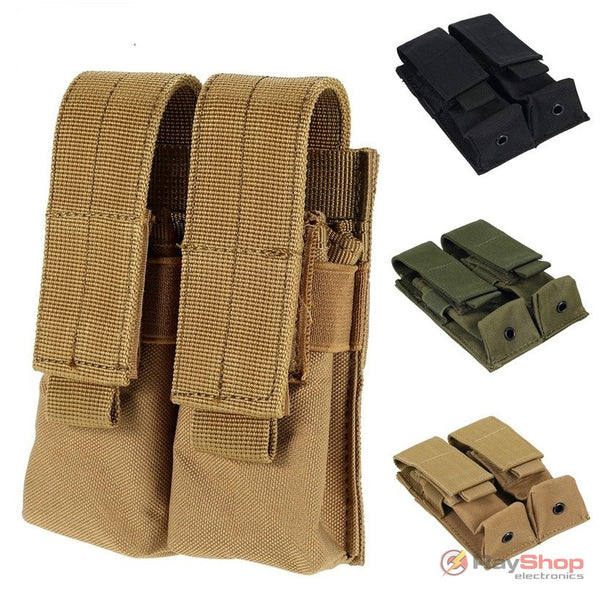 Porta cargador doble Glock cartuchos sistema Molle Cinturón 600D YB1404