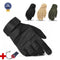 Guantes Dedos Completos Tácticos Bici Moto Calidad Original Gjp 736q