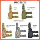 Piernera Funda Pistola Militar Táctica Gotcha Paintball S854