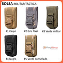 Cartera Táctica Militar Porta Celular Molle Tarjeta GJP Wz919