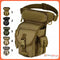 Mochila Militar Muslera Piernera Táctica Nylon D600 2.5 Litros Sn856