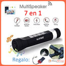 Lámpara Bicicleta Bluetooth Speaker Mp3 Radio Fm Tf Pb Dt276