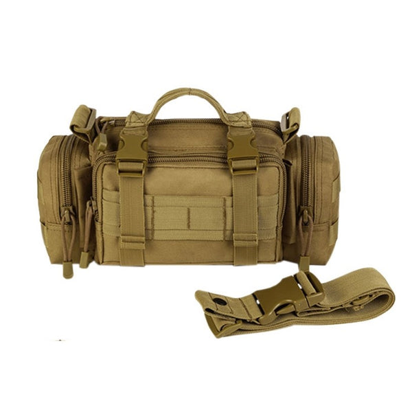 Mochila 3 L Maletín Multiposición Militar Táctica Calidad Original LJK Sn526