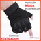 Guantes Tácticos Protección Moto Bici Medio Dedo Touch B01