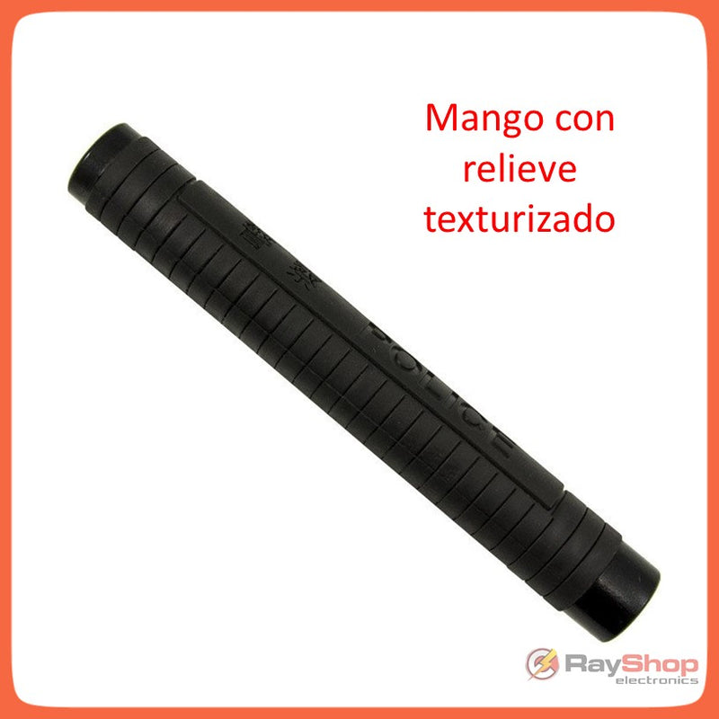 Bastón Retráctil Defensa Personal Extensible Tolete 19.5 Pulgadas Con gancho Sn011