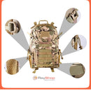 Mochila Táctica Militar Asalto 40 L Backpack Campismo Sn580