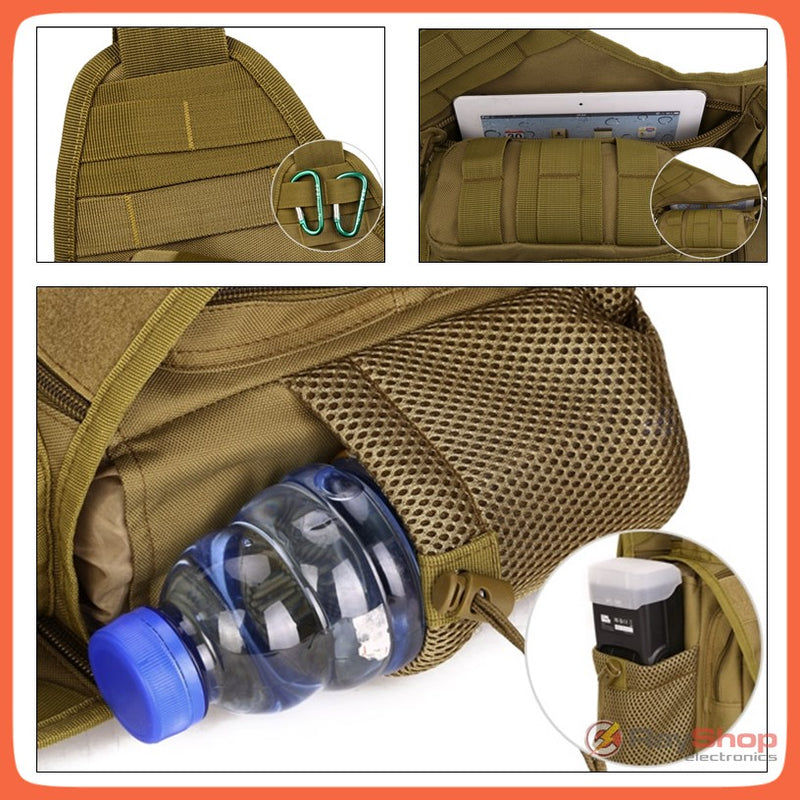 Pechera Táctica Militar Mariconera Mochila LJK SN508