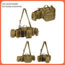 Mochila 3 L Maletín Multiposición Militar Táctica Calidad Original LJK Sn526