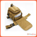 Mochila Militar Muslera Piernera Táctica D600 1.5 Lts Sn506