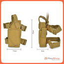 Piernera Funda Pistola Militar Táctica Gotcha Paintball S854