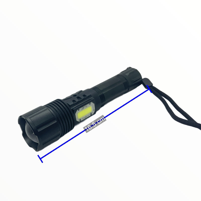 Lampara led t9 zoom 3 pasos y cob lateral 2 pasos  DT442