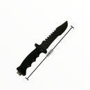 Cuchillo LARGO Rambo c/Funda cuchilla con Sierra  F500