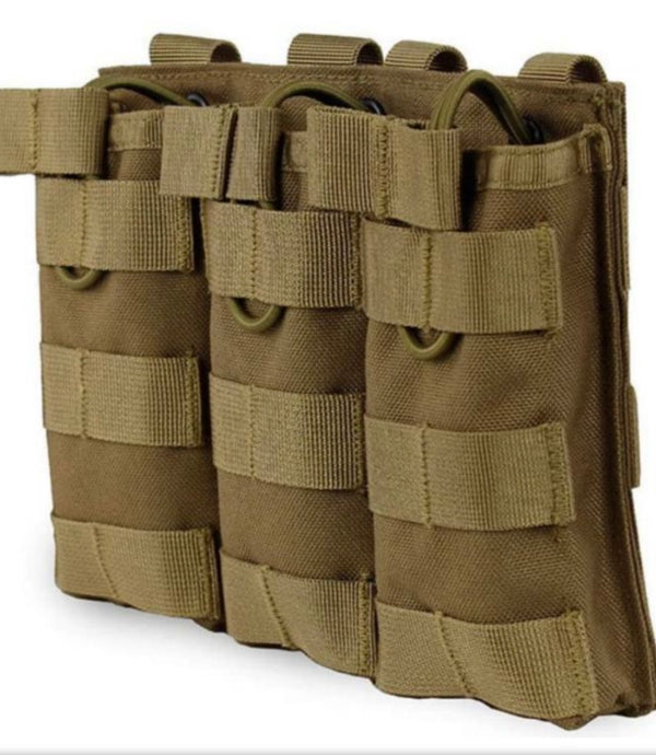 Porta cargador triple sistema molle PJ355