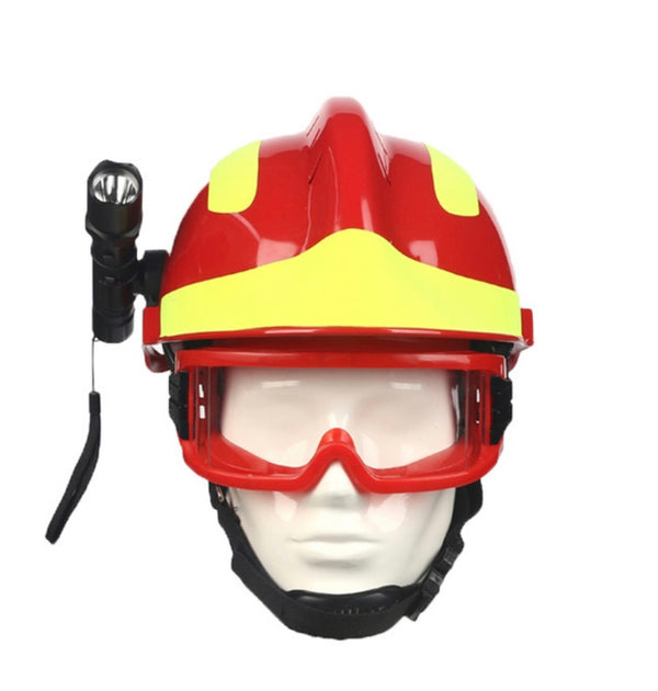 Casco de rescate con linterna y gafas SN068