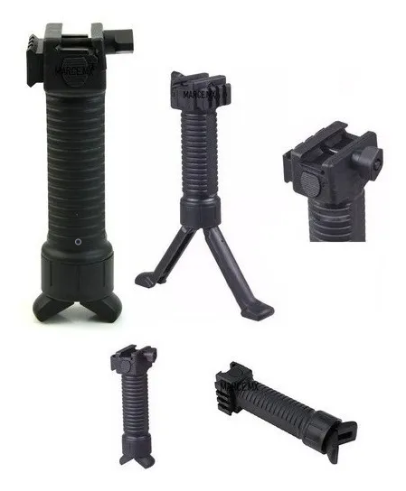 Empuñadura Bipode Para Arma Grip Tactico Automatico PJ313