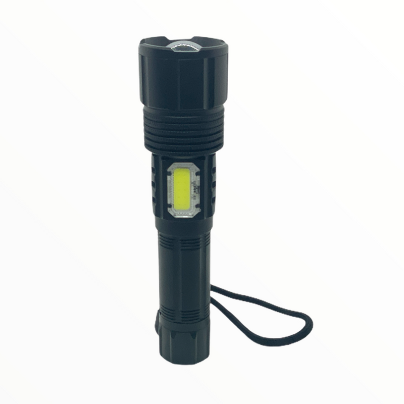 Lampara led t9 zoom 3 pasos y cob lateral 2 pasos  DT442