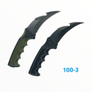 Cuchillo karambit con funda 100-3