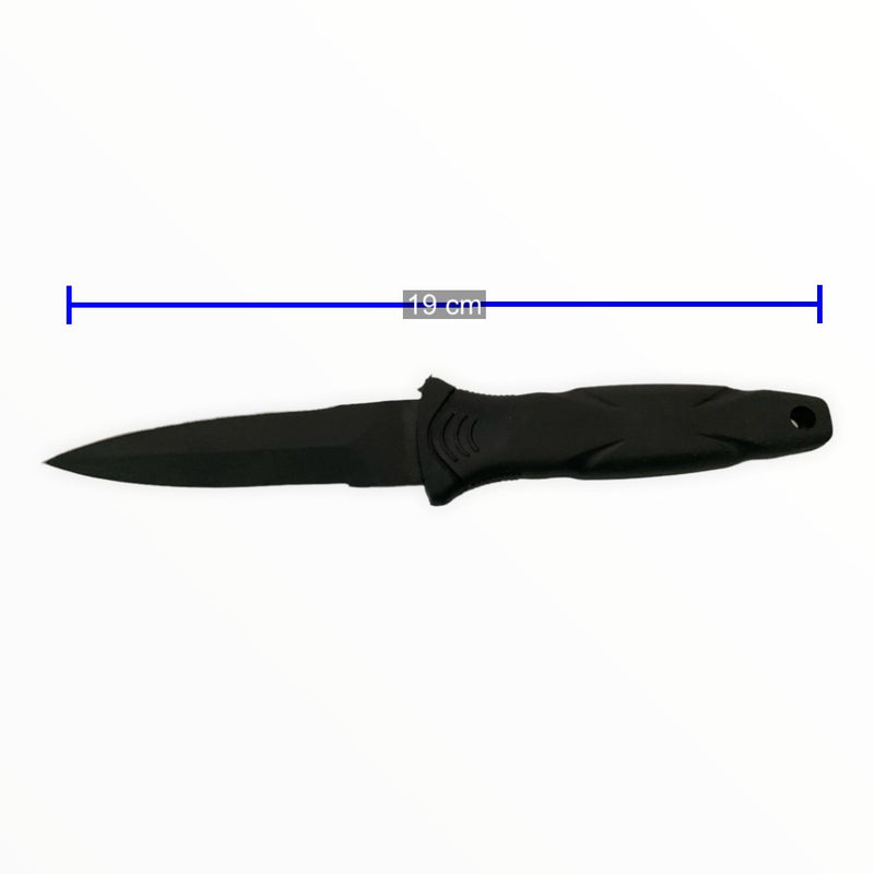 Cuchillo daga con collar y clip F539