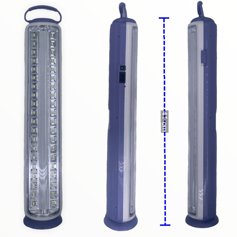 Lampara de emergencia 2 Efectos, 41cm, recargable, 4 hrs, 5000 lms D360-1