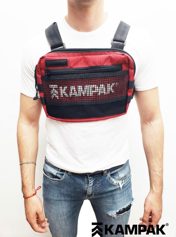 Chest Bag Pechera Streetwear Reforzada Calidad Original Kampak Sk03